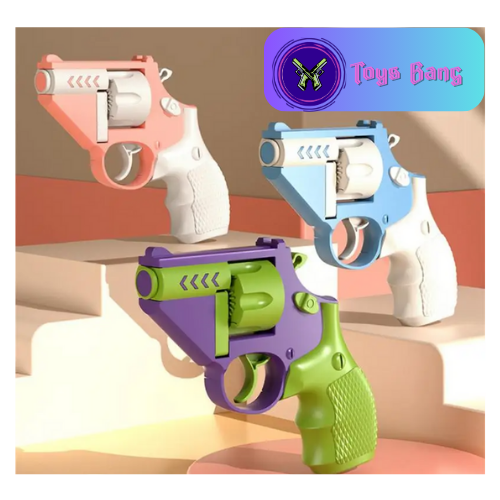 Mini Revolver Antiestrés 3D