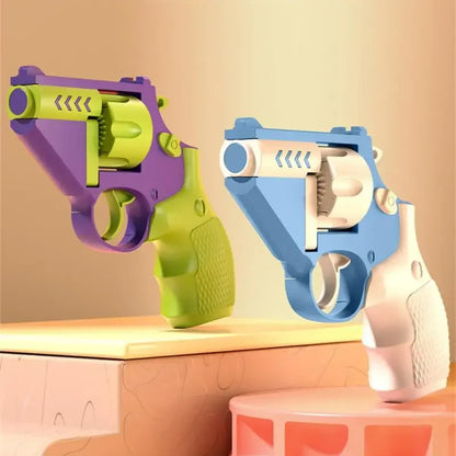 Mini Revolver Antiestrés 3D